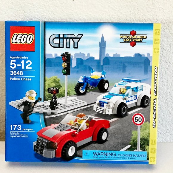 NEW Lego City 3648 Police Chase Special Edition Retired 2011 Sealed - Picture 1 of 6